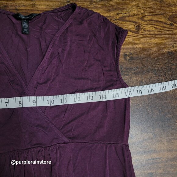 Soma Dress Size S Soft Comfort Stretch Faux Wrap - Picture 5 of 8